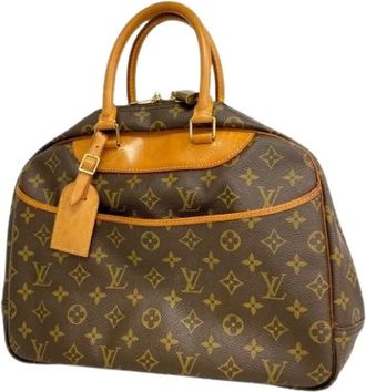 Louis Vuitton Pre-owned Handbags, female, Brown, Size: ONE SIZE Pre-owned Deauville Handbag