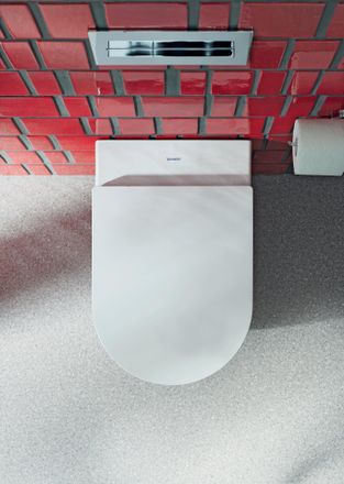 Duravit Duravit - Me De Starck Wc De Pared, Sin Borde, Lavable, Durafix