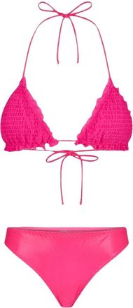 F**k Braziliaanse slip - Dames - Bikinis - Roze - L - Polyester - Badmode