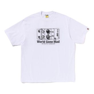 A Bathing Ape Baby Milo Figure Relaxed Fit Tee White 2K80-110-304-WHITE