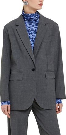 ottod'Ame Jacket With One Button in Grey at Nordstrom, Size 40 It