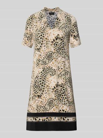 s.Oliver Black Label Gerades Freizeitkleid mit Allover-Muster in Lind, Gr&ouml;&szlig;e 34