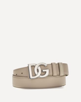Dolce & Gabbana Calfskin leather Belt Male 105