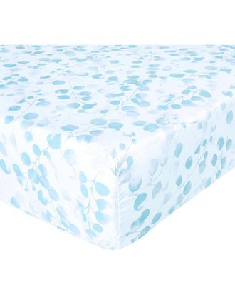 Anne de Sol&egrave;ne Anne de Sol&egrave;ne Rosee Blue Fitted Sheet