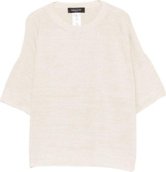 Fabiana Filippi T-shirts en Polos - Dames - T-shirts - Wit - M - Tops