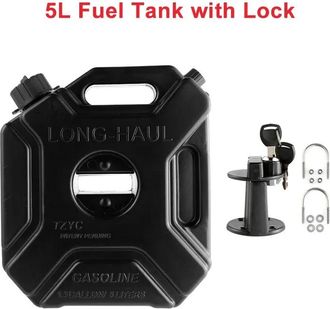 OEM Dep&oacute;sito/bid&oacute;n/bid&oacute;n/contenedor De Aceite De Motor Di&eacute;sel De Pl&aacute;stico Negro De 3/5 Litros, Apto Para Motocicletas Y Coches (con O Sin Cerradura)