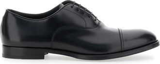 Doucal's York Oxford - Heren - Nette schoenen - Zwart - 41 EU - Leer - Schoenen