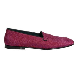 Dolce & Gabbana Loafers, male, Pink, Size: 10 US Loafers Dress Shoes