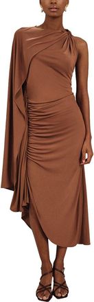 Reiss Kyra Cape Sleeve Jersey Dress