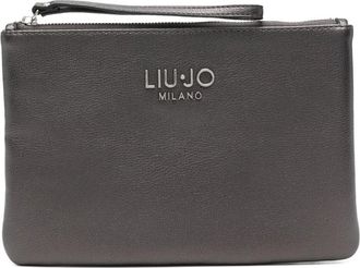 Liu Jo zip-top clutch bag - Grey