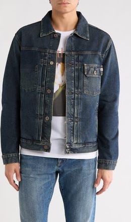 AG - Adriano Goldschmied Sid Denim Trucker Jacket in 7 Years Parnell at Nordstrom Rack, Size X-Small