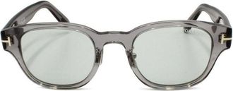 Tom Ford Square Full Rim Sunglasses - Gray
