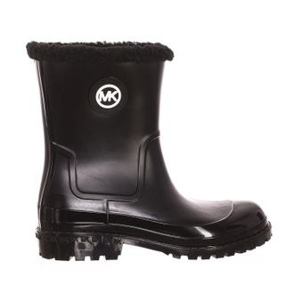Michael Kors Womens wellies 40F2MNFB6Q - Black Sheepskin - Size 38.5 EU/IT