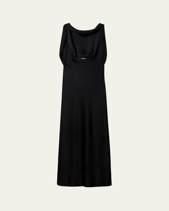 ワンピース MIU MIU Woman Dress Black MF476412DK F0002 MiuMiu☆BLACK STRETCH DRESS (MiuMiu/ワンピース