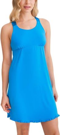 Fleur't Racerback Nightgown in True Blue at Nordstrom, Size Xx-Large