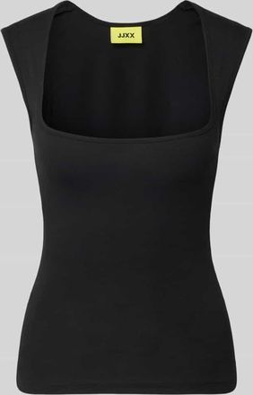 Jack & Jones Top mit Karree-Ausschnitt Modell ISABELLA GIGI in Black, Gr&ouml;&szlig;e XL