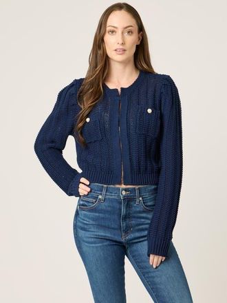 BTB Los Angeles Jade Cardigan in Navy at Nordstrom, Size X-Small