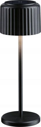 Paulmann Else L&aacute;mpara Port&aacute;til Negra 30,5 Cm
