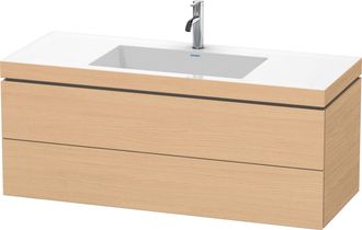 Duravit Duravit L-cube Conjunto Encastrado A Pared, 2 Cajones, Sin