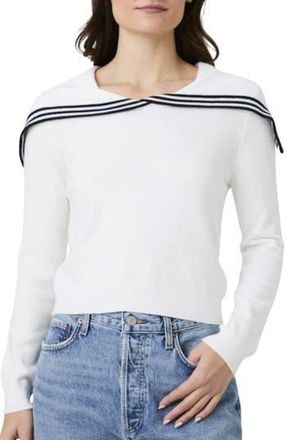 French Connection Sailor Sweater in Cream/Navy at Nordstrom Rack, Size Large
