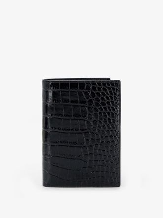 Tom Ford Portacarte in pelle con stampa cocco - TOM FORD - gender_Man