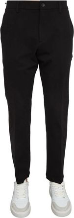 Siviglia Slim-fit Broeken - Heren - Slim Fit Broeken - Zwart - W34 - Broeken
