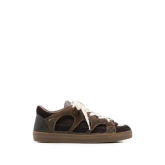 Santha Love Park Cut-out Panelled Sneakers