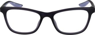 Nike NI-1063652 Stainless Steel Cat Eye Eyeglasses - Purple