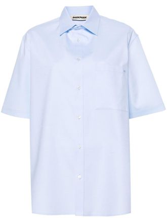 Darkpark park Womens Shirts Clear blue
