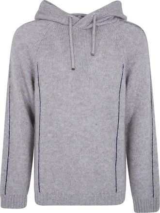Giorgio Armani Heren, Sweatshirts & Hoodies, Grijs, Maat: M