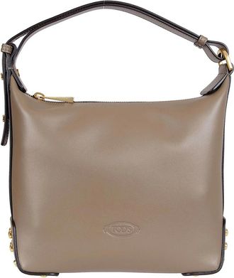 Tod's Shoulder Bag - Dames - Schoudertassen - Bruin - ONE Size - Leer - Tassen