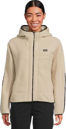 Mountain Hardwear HiCamptm Fleece Hoodie Womens Clothing Wild Oyster : XL, Fleece/Polyester