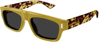 Saint Laurent Mens Black Square Sunglasses SL762 004