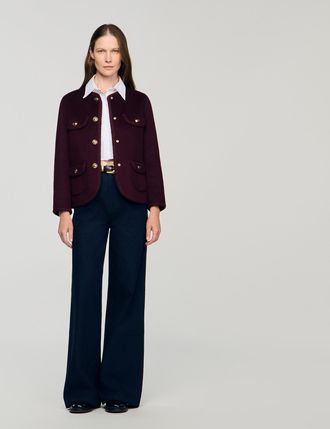 Sandro Double-faced jacket