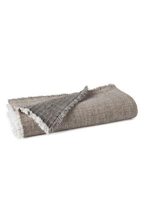 Coyuchi Willow Organic Wool & Cotton Throw Blanket in Oat at Nordstrom