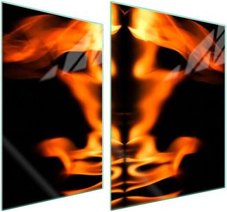 OEM Placa Protectora De Vidrio Para Estufa 70x52 Fuego