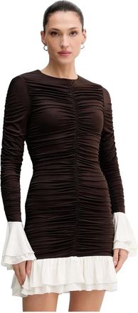 Rotate Rotate Birger Christensen, Donna, Abiti, Marrone, L, new