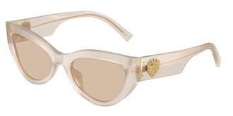 Dolce & Gabbana DG4536 342093 Womens Sunglasses White Size 55