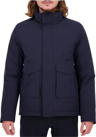 Herno Heren, Jassen, Blauw, Maat: 2XL