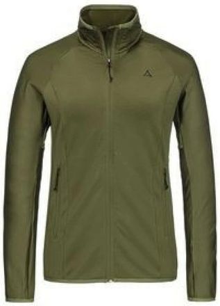 Sch&ouml;ffel Open Vest - Dames - Sweatshirts & Hoodies - Groen - Maat: M Zijde