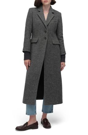 Favorite Daughter The City Coat in Grey Twill at Nordstrom, Size Small P
