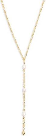 Argento Vivo Freshwater Pearl Y-Necklace in Gold at Nordstrom Rack