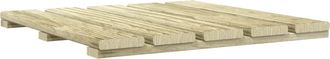 vidaXL Tile De Decking 30 Uds. Verde 50 X 50 Cm Pino Impregnado Verde Vidaxl