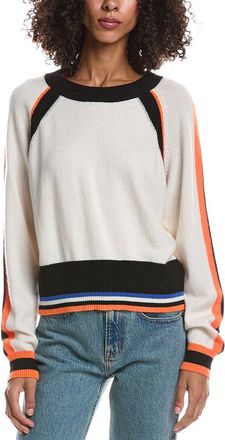 Brodie Railey Sporty Raglan Cashmere Sweater