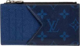 Louis Vuitton Pre-owned Kaarthouder - unisex - Vintage Accessoires - Blauw - ONE Size - Vintage
