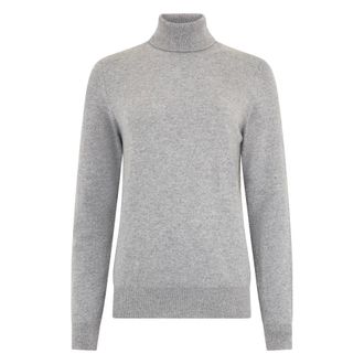 Moorer Turtlenecks, female, Gray, Size: 5XL Musa Turtleneck Sweater
