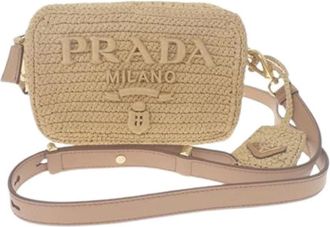 Prada Borsa Crossbody Vintage Pre-owned - - Pre-owned - Donna - Beige - ONE SIZE