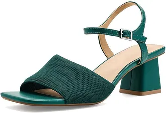 Journee Collection Evylinn Womens Sandals Teal : 7.5 M, Synthetic/Textile