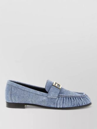 Fendi leather loafers