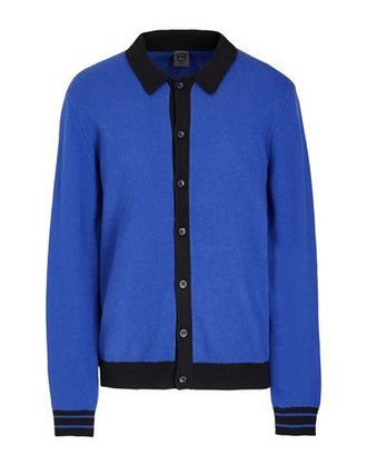 8 by YOOX WOOL BLEND COLLEGE KNIT CARDIGAN